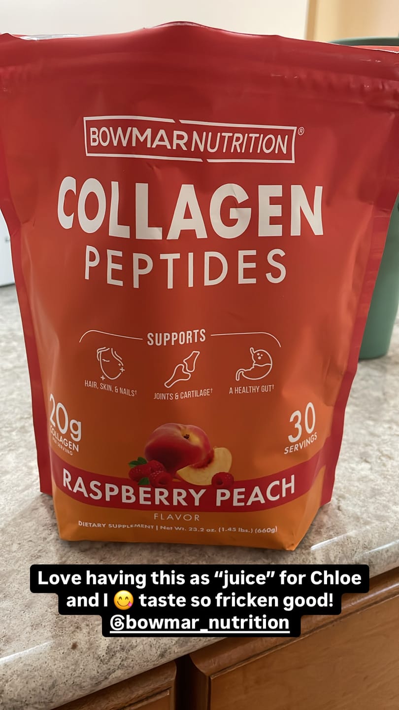 Customer photo review of Flavored Collagen