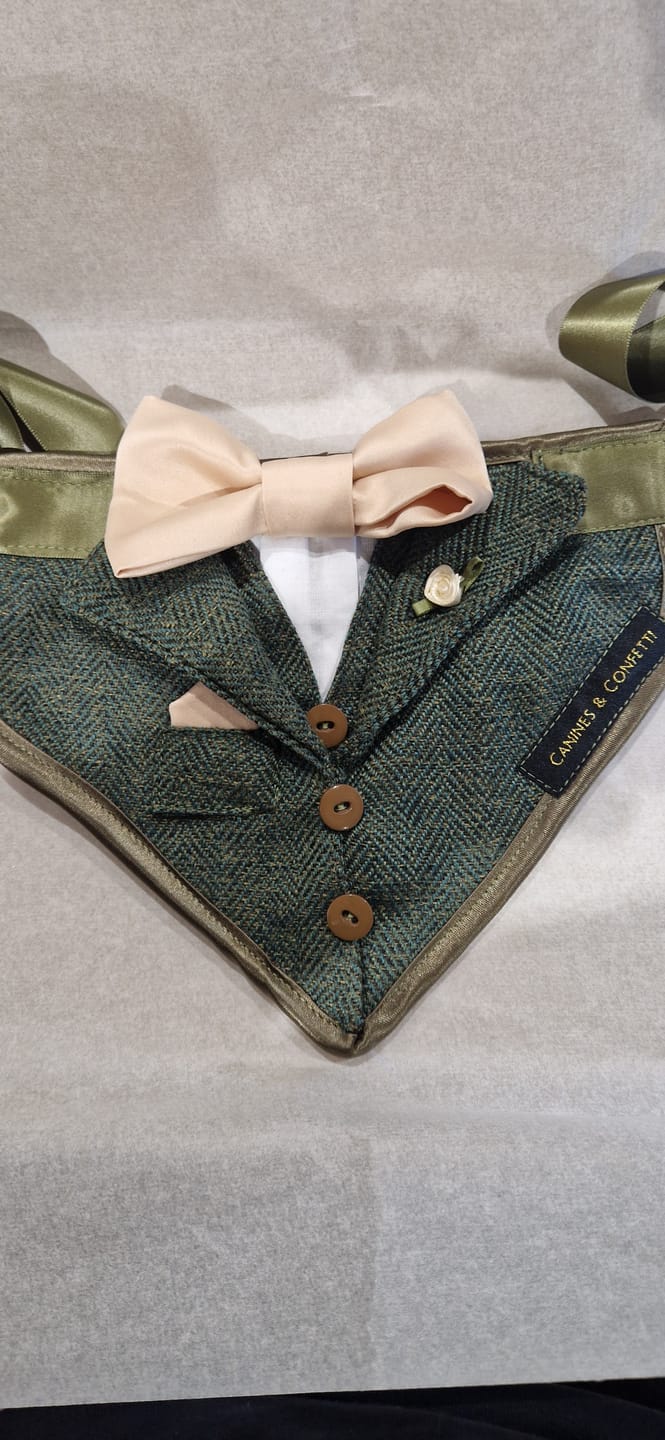 Customer photo review of Herringbone Tweed Upholstery Fabric
