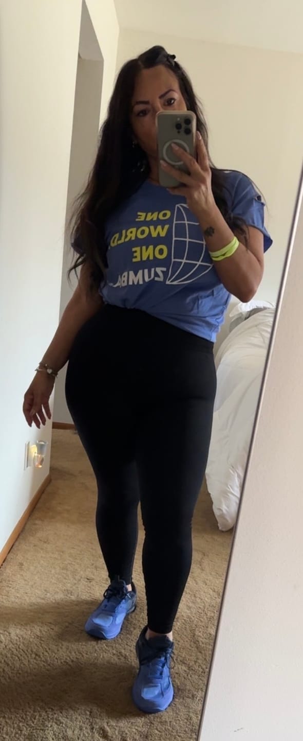 Customer photo review of Zumba Train 2.0 - Navy