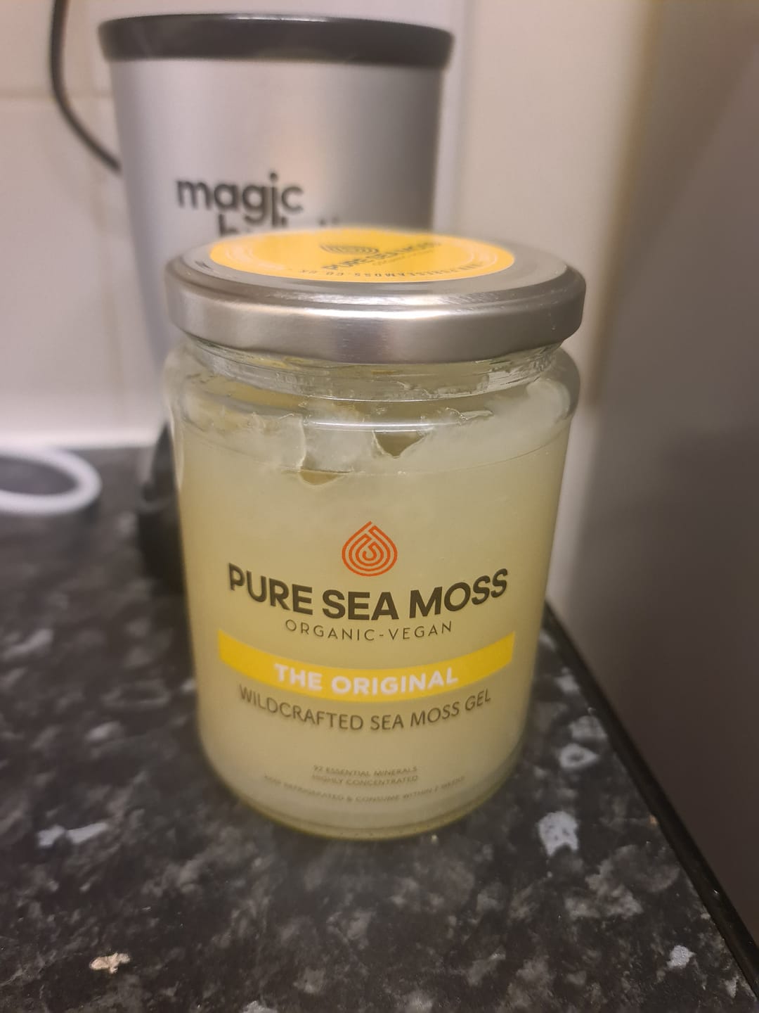 Customer photo review of The Original - Gold Sea Moss Gel