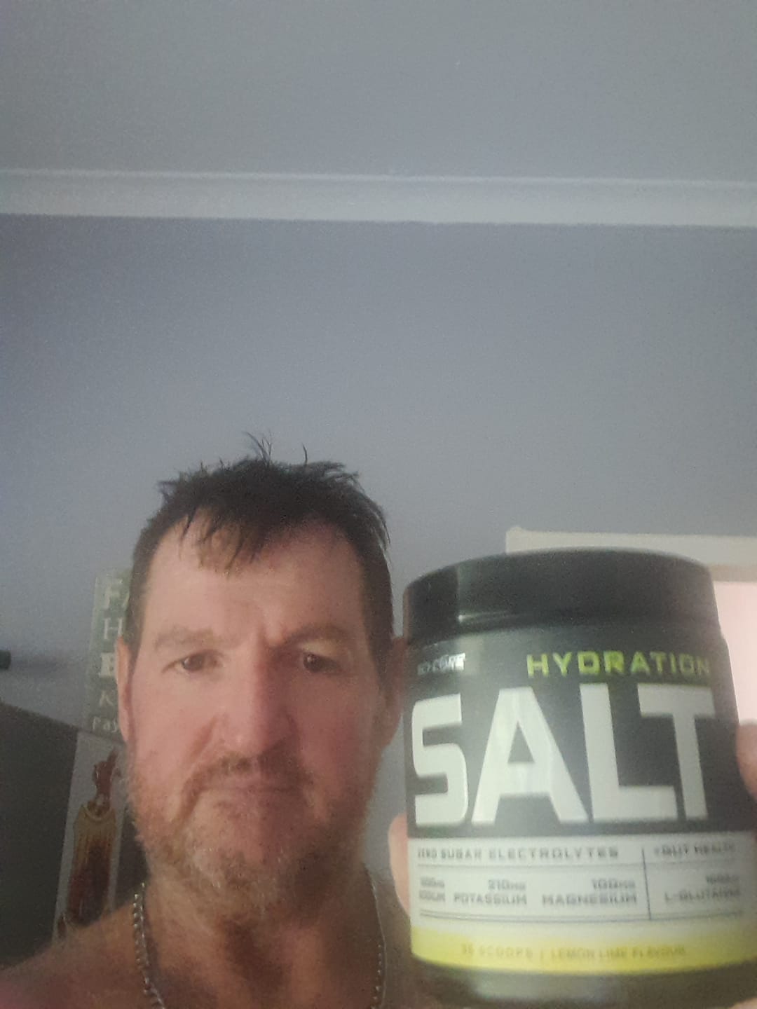 Customer photo review of HYDRATION SALT Lemon Lime