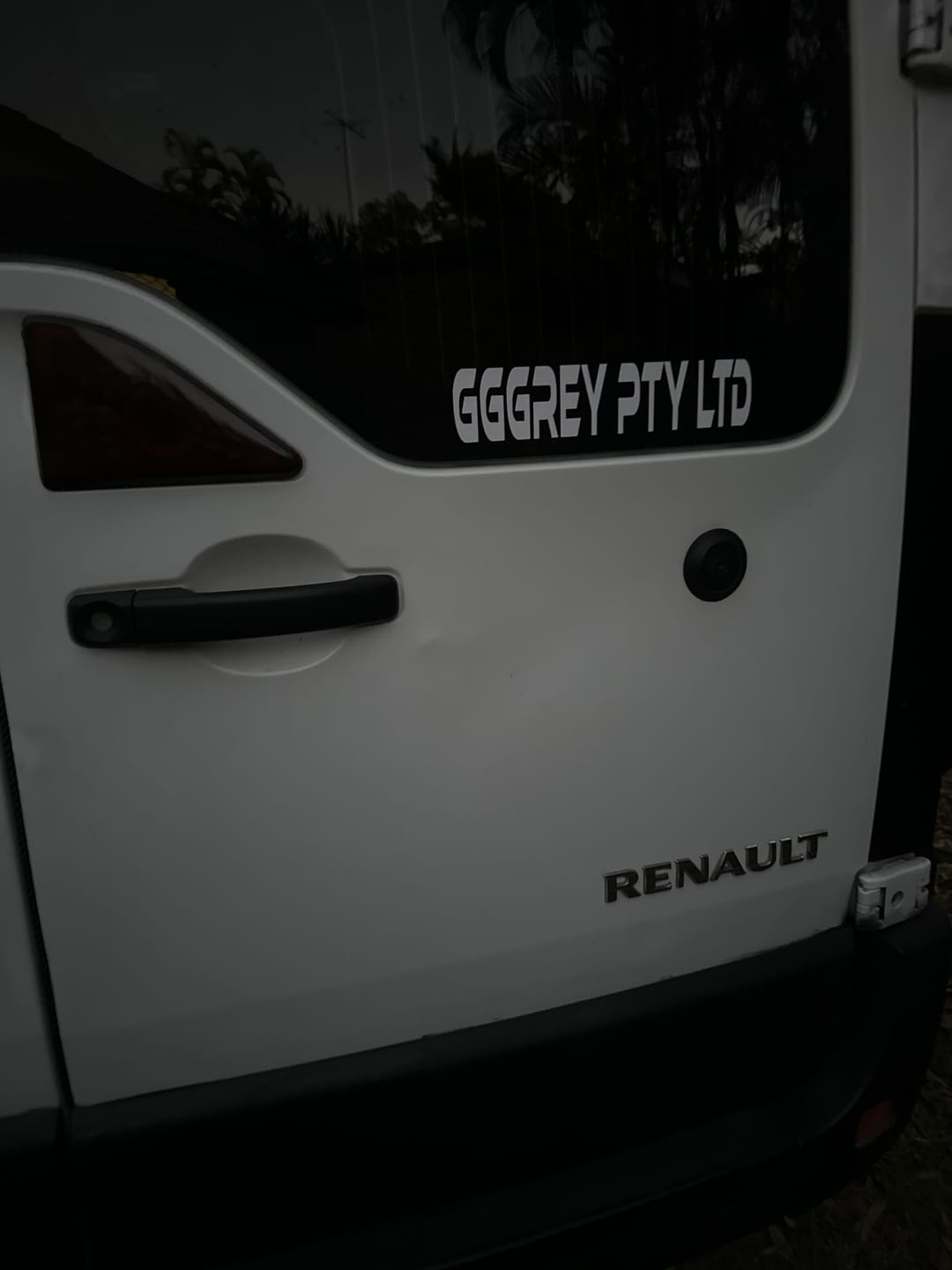 Customer photo review of Custom Text Decal (20cm)