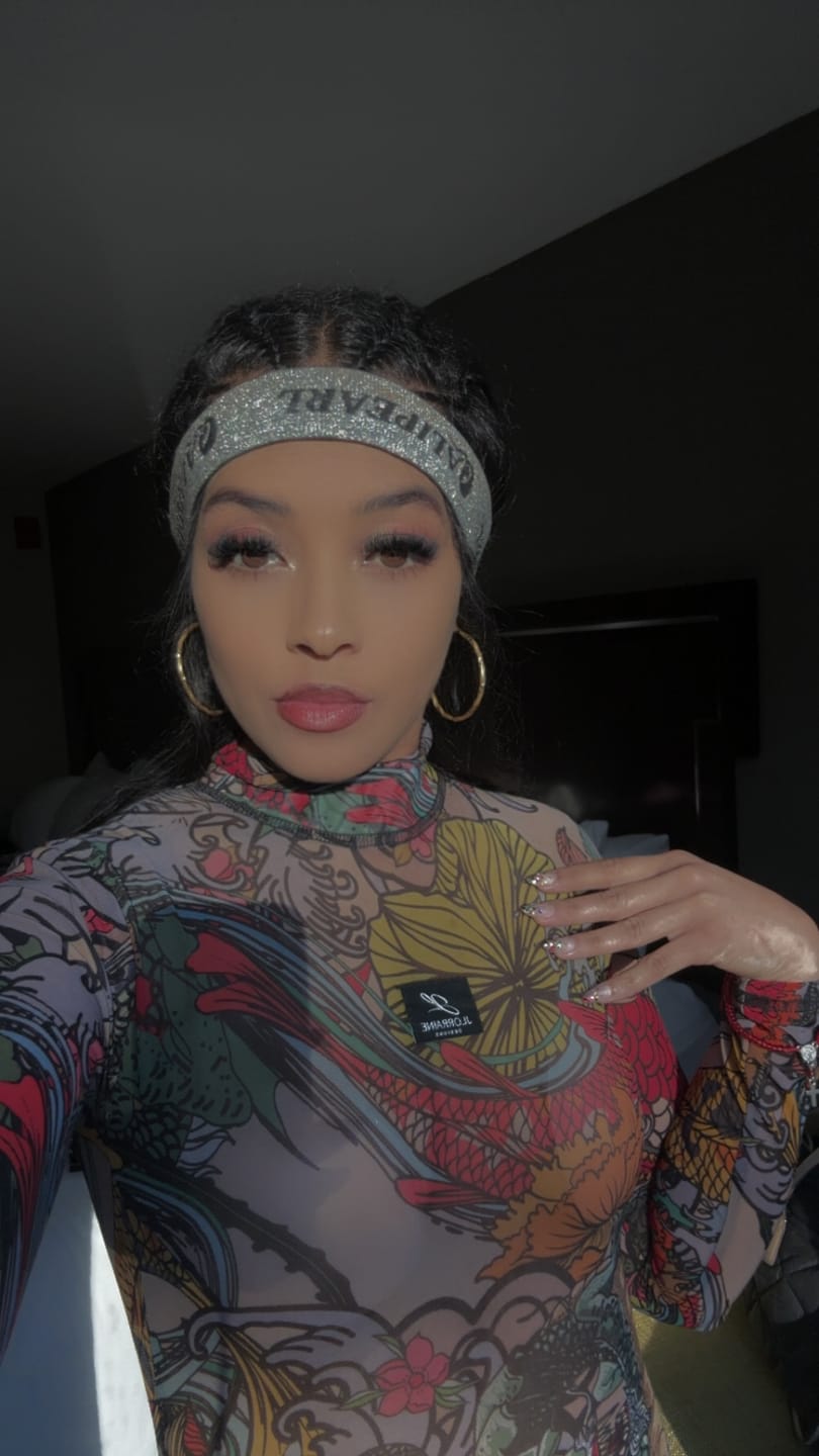 Customer photo review of Coi Long Sleeve Jumpsuit