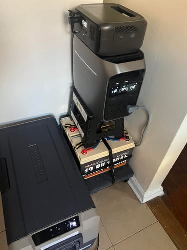 Customer photo review of ⚡[Final $179]⚡Power Queen 12V 100Ah Group 31 Deep Cycle Lithium Battery