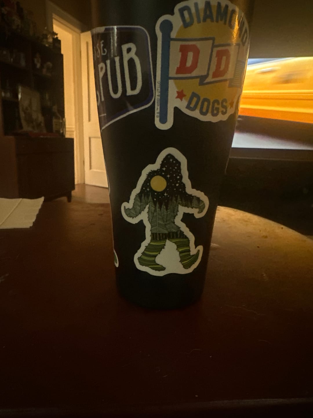 Customer photo review of Bigfoot Nature Sticker