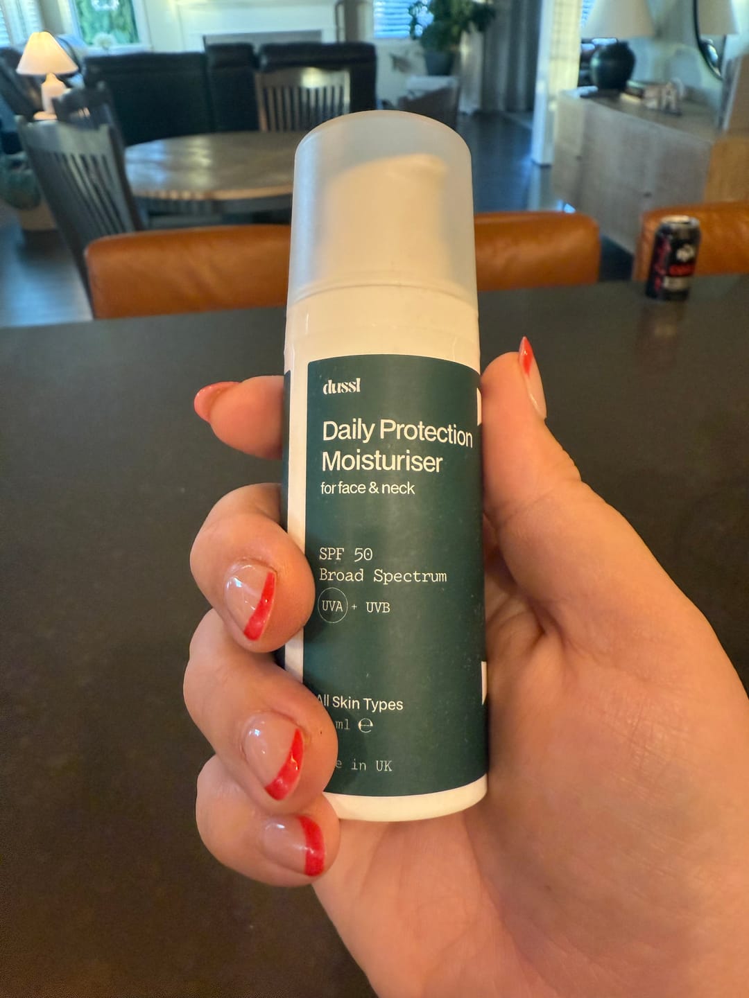 Customer photo review of Daily Protection Moisturiser SPF 50