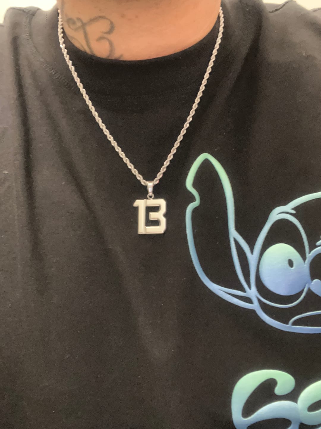 Customer photo review of Rope Chain - Silver