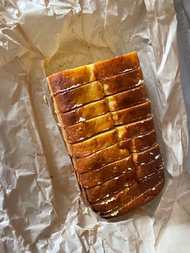 Customer photo review of Sugar Free Low Carb Keto Pound Cake Loaf