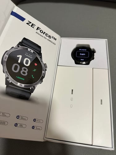 Customer photo review of ZE™ Force Smartwatch – Power Your Day, Track Your Way