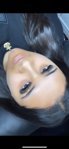 Customer photo review of Cashmere™ Fauxmink Lashes 0.03MM