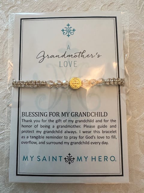 Customer photo review of A Grandmother's Love Blessing Bracelet