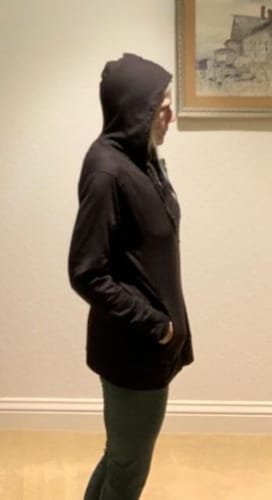 Customer photo review of Ryann Hoodie • Final Sale Deals! - French Roast