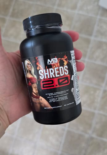 Customer photo review of Shreds 2.0 (Daytime Fat Burner)