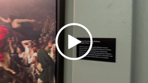 Customer video review of Custom Canvas Print