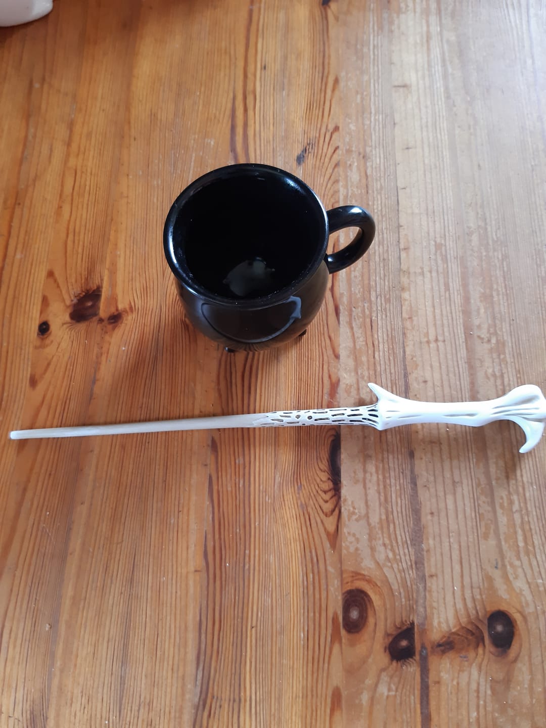 Customer photo review of Schwarze Kessel Tasse