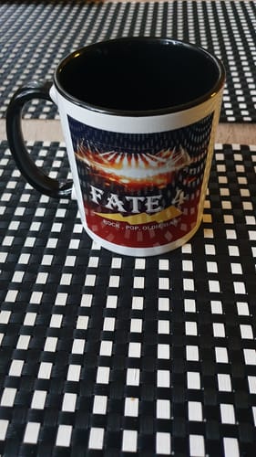 Customer photo review of TassenExpress - Becher Keramik Tasse mit Logo bedruckt 325ml Firmenlogo