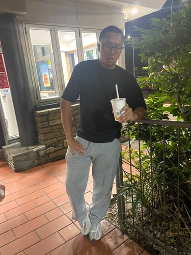 Customer photo review of Vintage Nike Track Pants (M)
