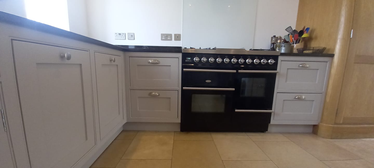 Customer photo review of Classic Brushed Satin Nickel Cupboard Handles