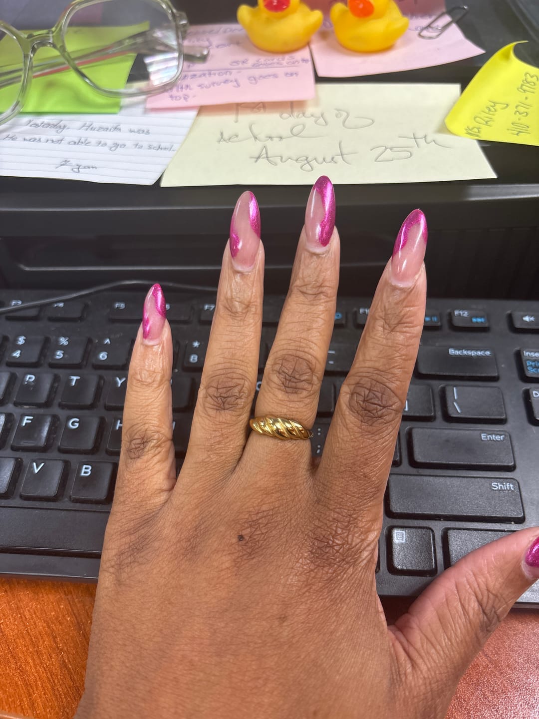 Customer photo review of Twisted Ring