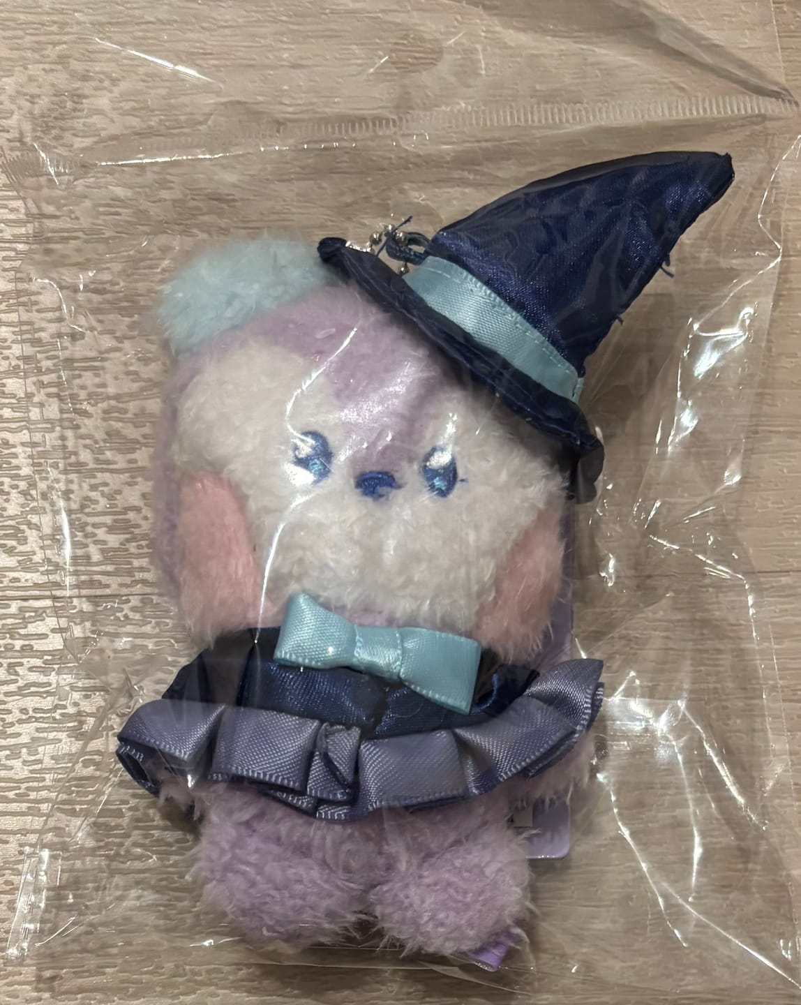 Customer photo review of BT21 - MAGICIAN SMALL MININI PLUSH KEYRING
