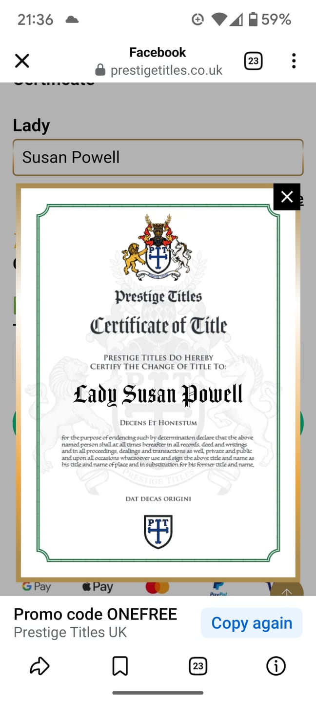 Customer photo review of Prestige Passport Cover