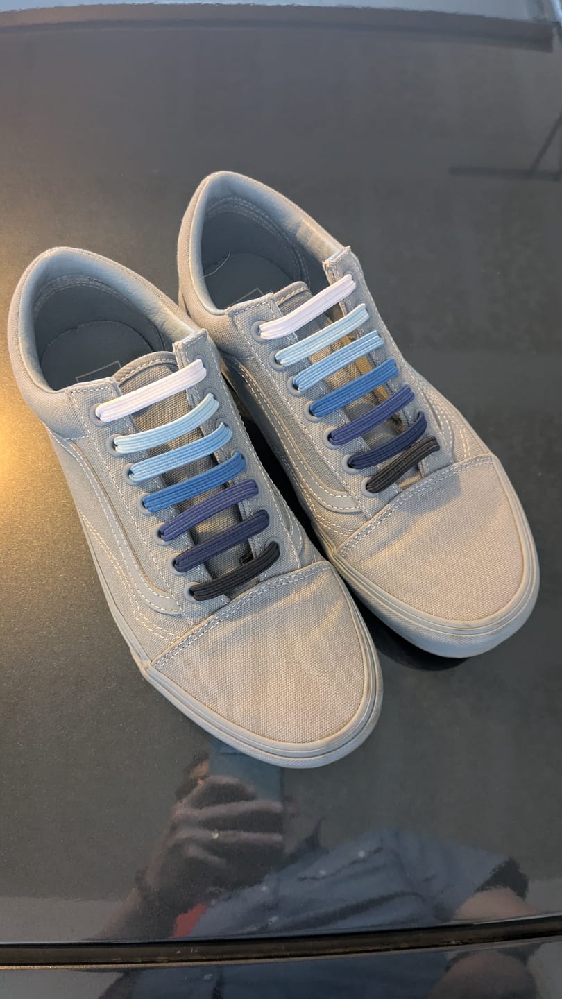 Customer photo review of uLace Classic - Ice