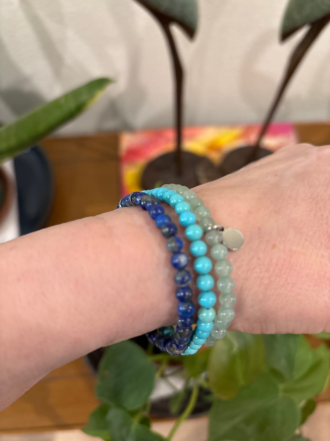 Customer photo review of Turquoise Bracelet Mini