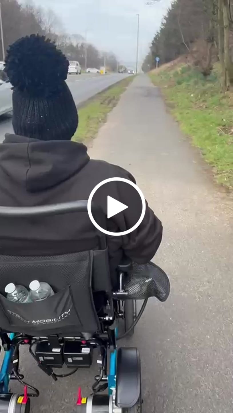 Customer video review of Lightweight Electric Wheelchair | Folding Powerchair | Freedom Pro ST
