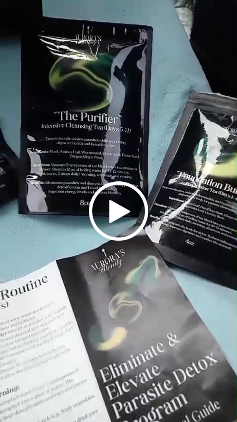 Customer video review of "Eliminate & Elevate" Parasite Detox