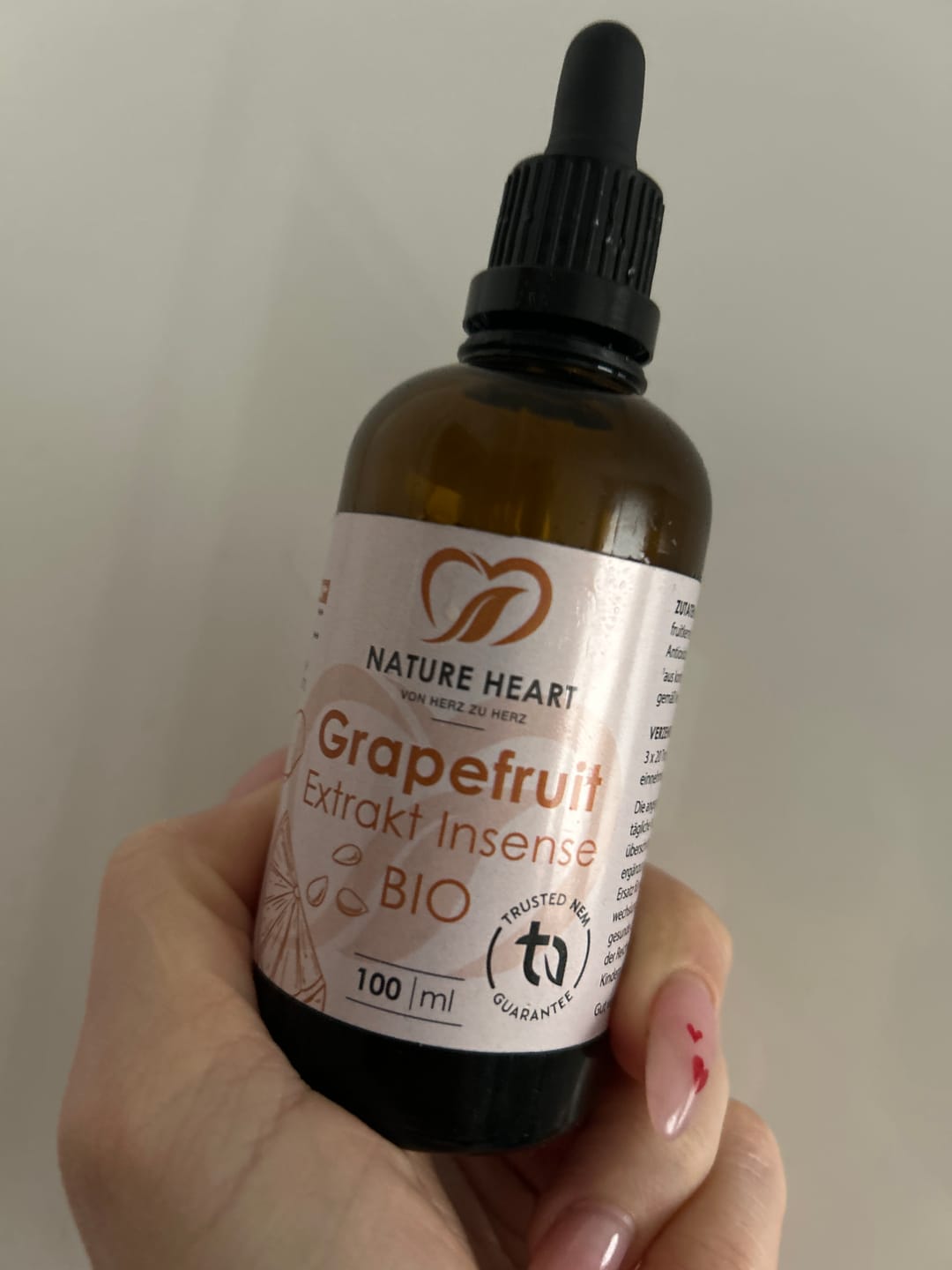 Customer photo review of Grapefruit Extrakt Intense BIO