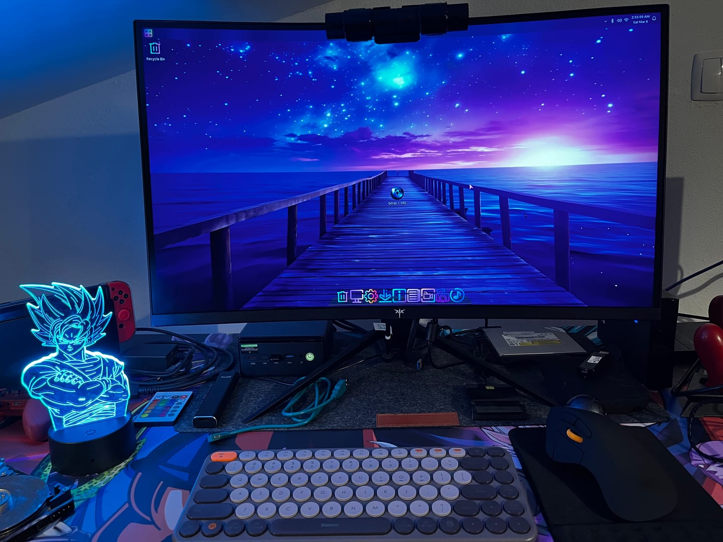 Customer photo review of KTC H27S17 Curved Gaming Monitor