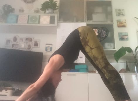 Customer photo review of Leggings Maltinto Verde Purgatorio