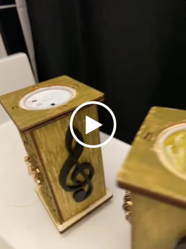 Customer video review of Unfinished Wood Treble Clef Shape - Music - Nursery - Craft - up to 46" DIY