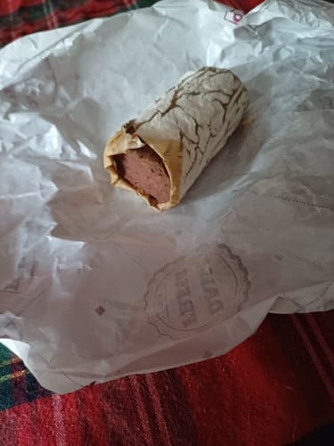 Customer photo review of Salame vegetale e senza glutine 250g