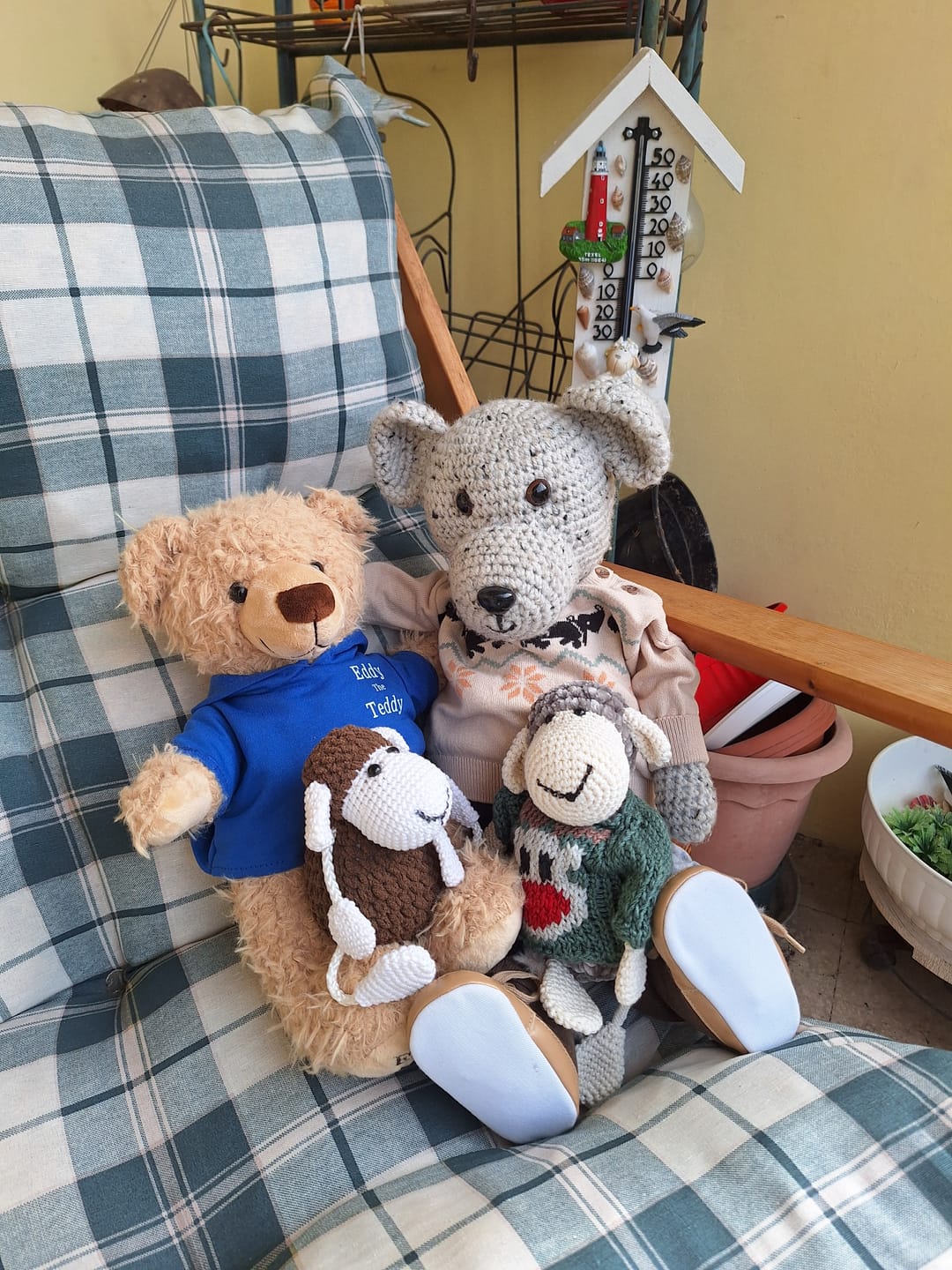 Customer photo review of Eddy The Teddy Bear