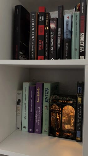 Customer photo review of DIY Book Nook Bausatz – Dein magischer Rückzugsort im Miniaturformat 📚✨