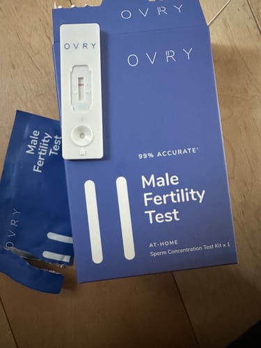 Customer photo review of Male Fertility Test