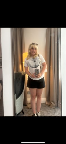 Customer photo review of 'Studio 54' baby tee