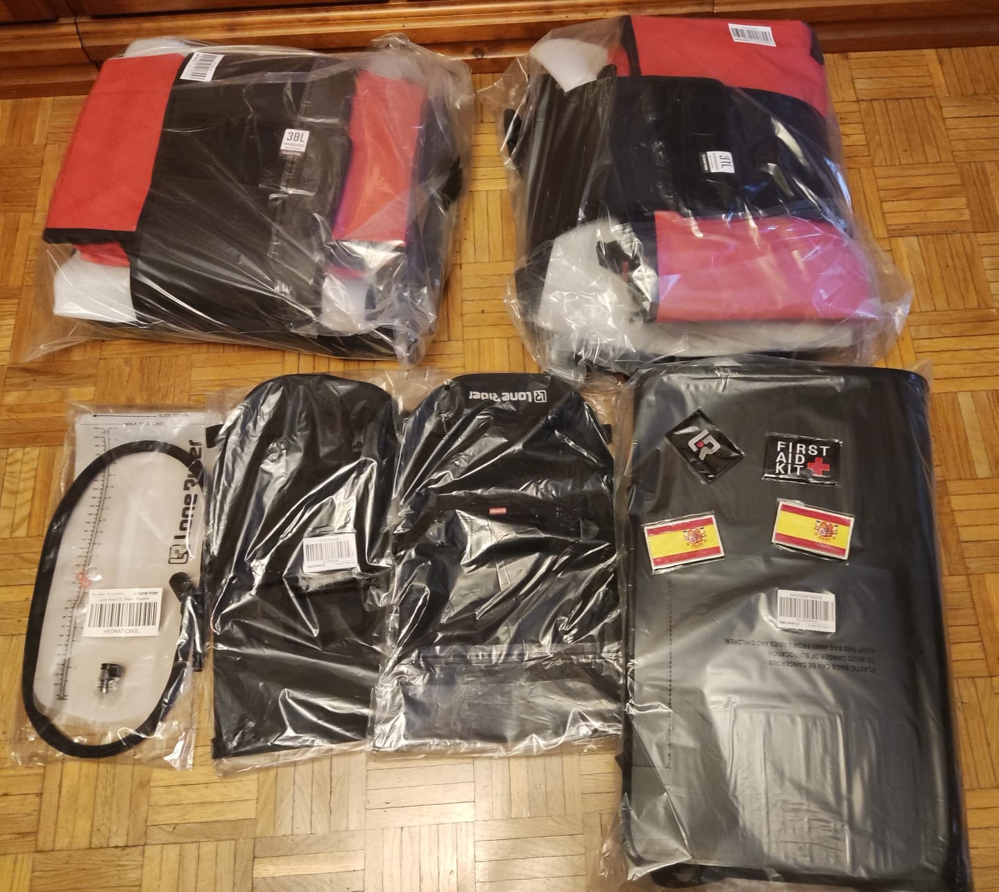 Customer photo review of Hydration Bladder 3L