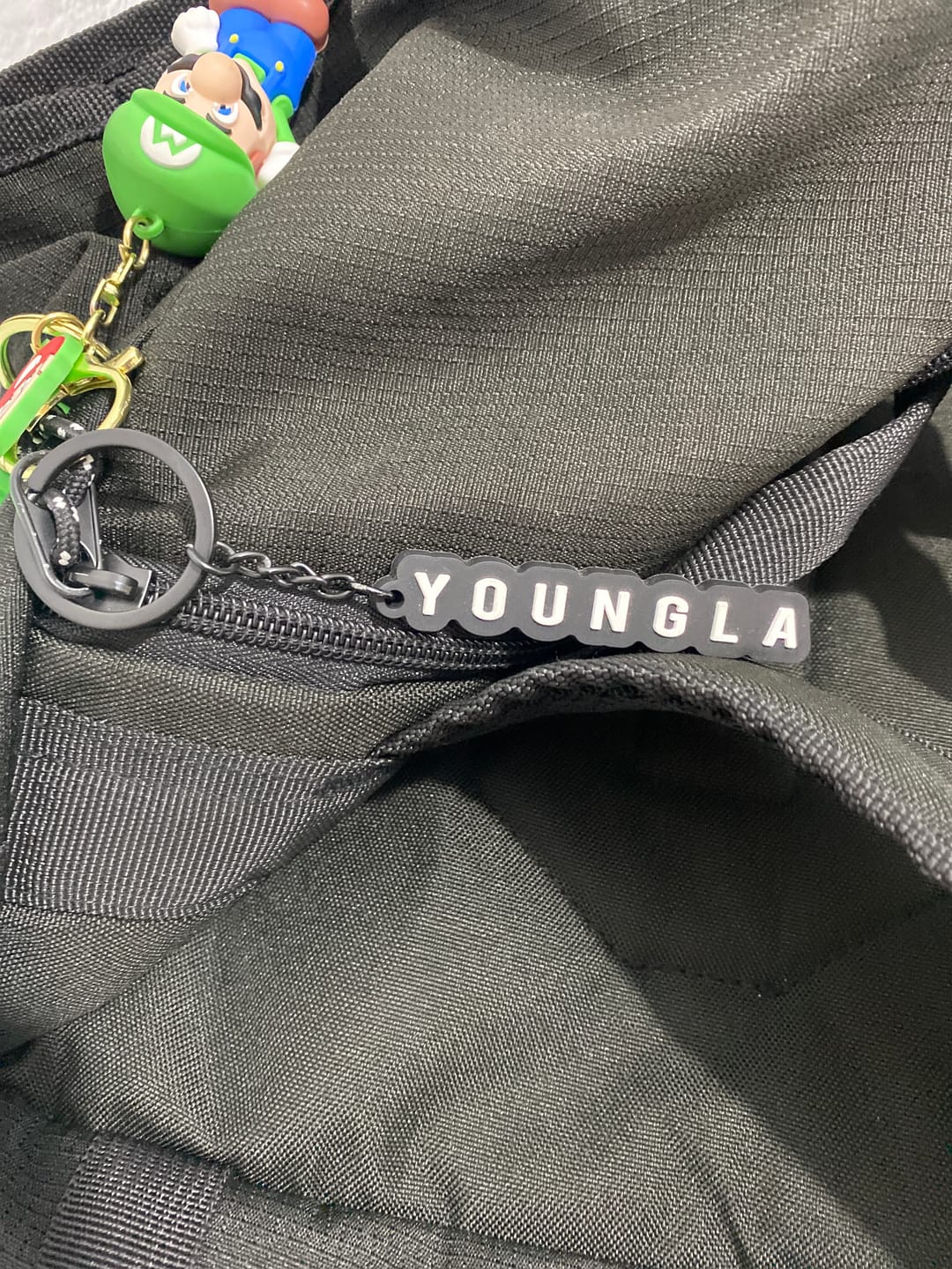 Customer photo review of 931 YoungLA Keychains