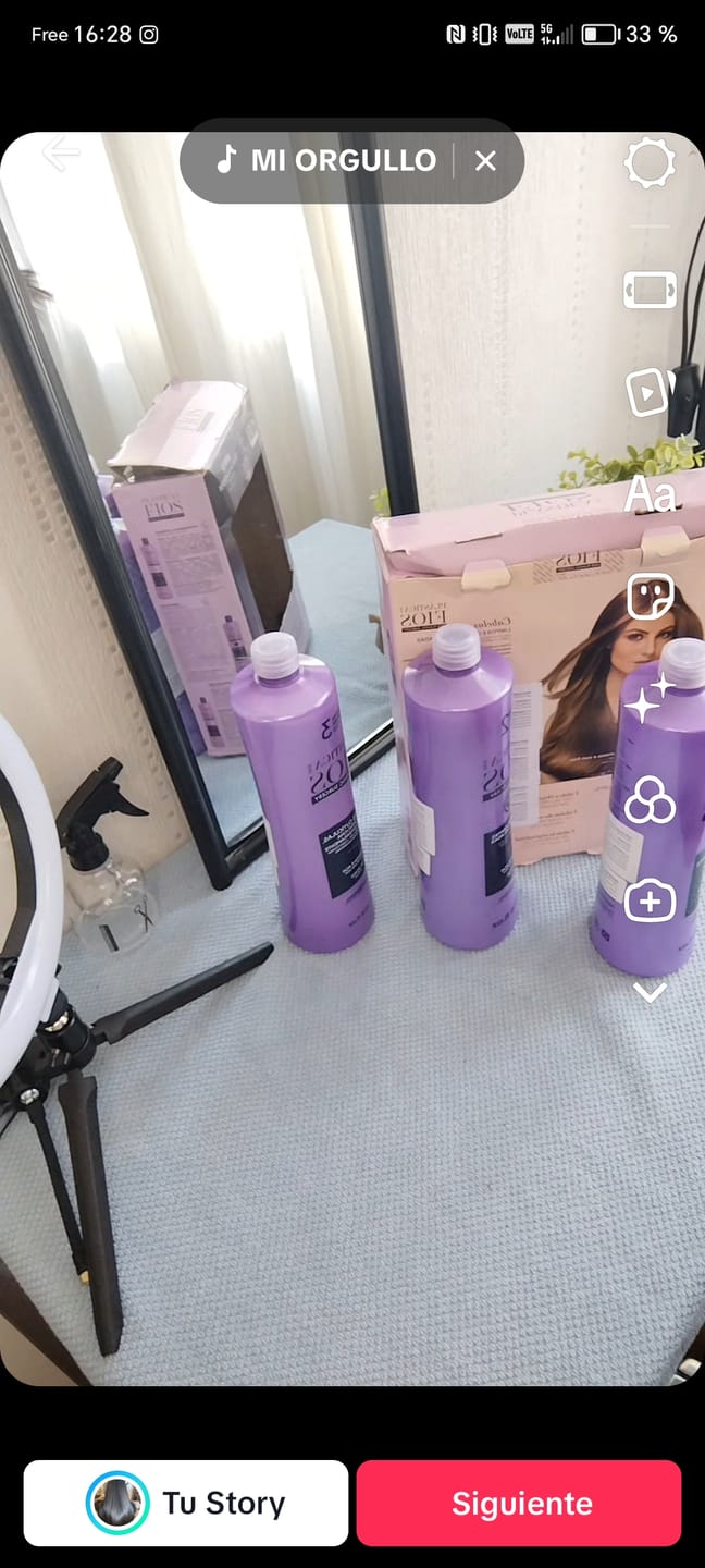 Customer photo review of Lissage Brésilien Cadiveu Plástica dos Fios