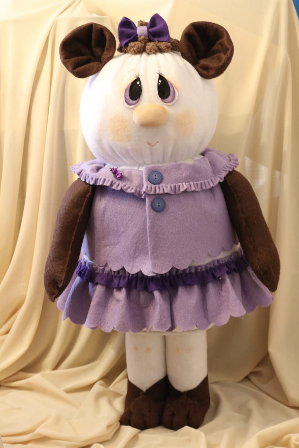 Customer photo review of Acrylic Craft Felt By Yard