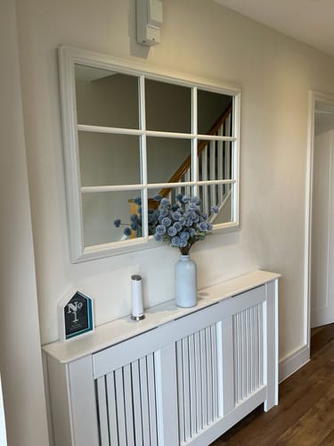 Customer photo review of Aria Glass Vase - Frosted White