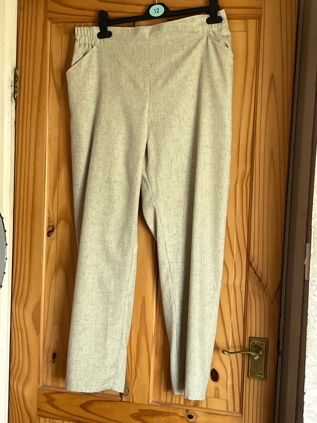 Customer photo review of Plain Bamboo Linen Blend Fabric