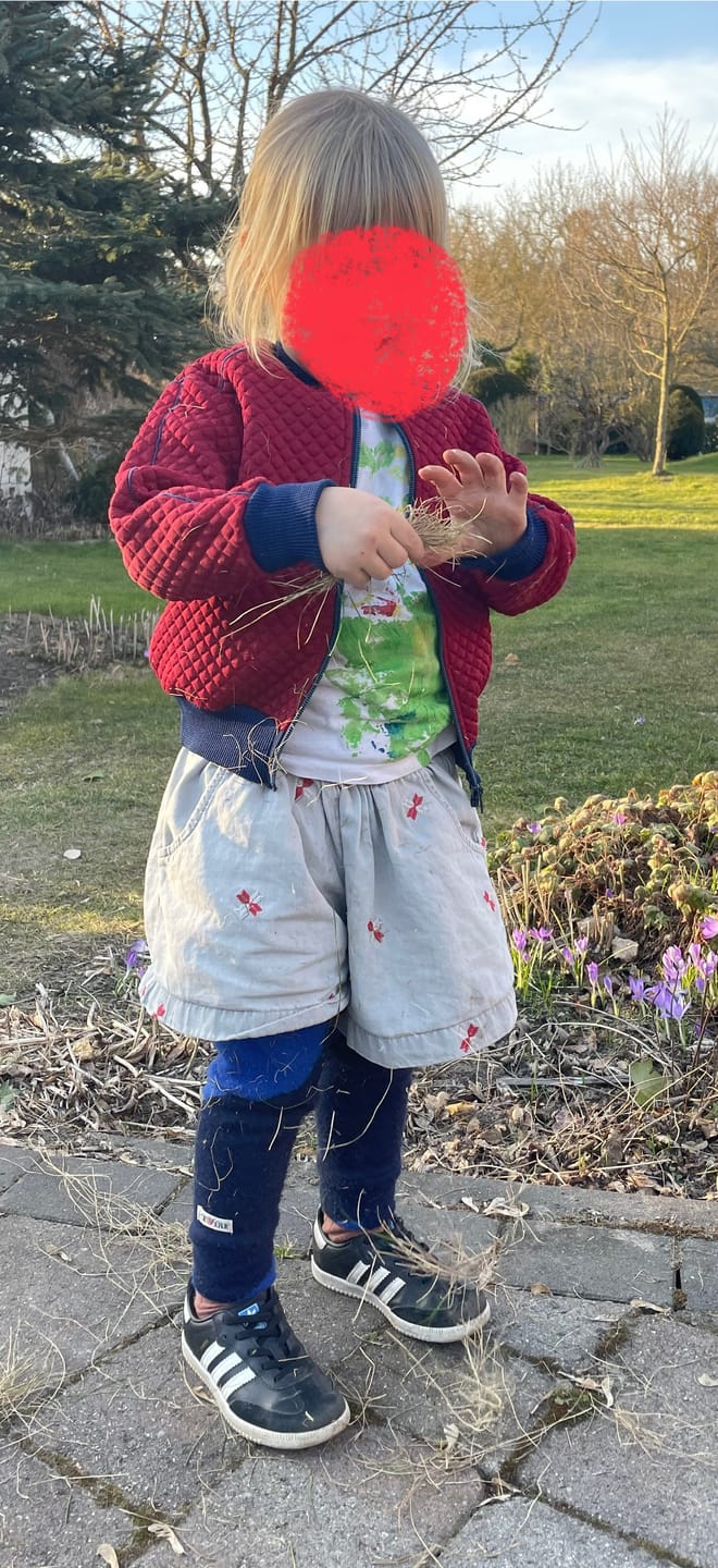 Customer photo review of Schmale Kaschmirhose 98/104