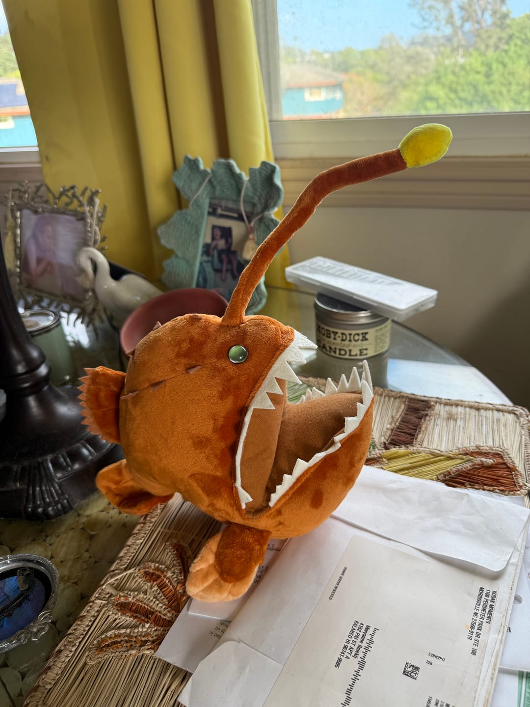 Customer photo review of Anglerfish Soft Stuffed Plush Toy