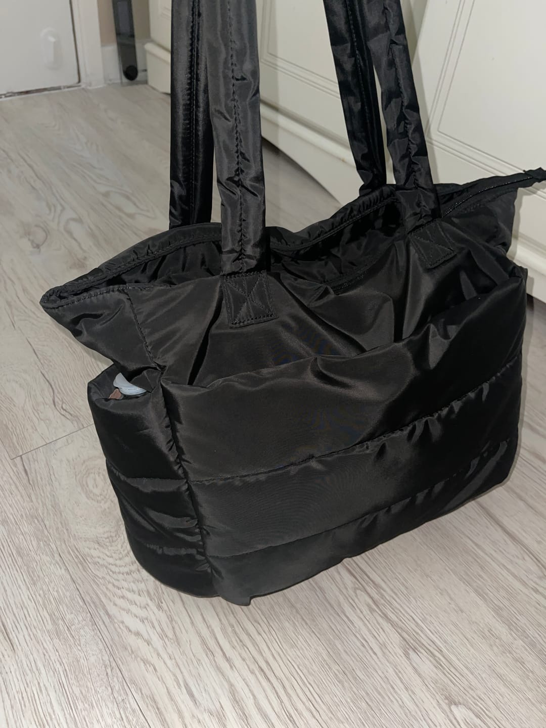 Customer photo review of The Bubble 20L Puffy 15.6" Laptop Work Tote