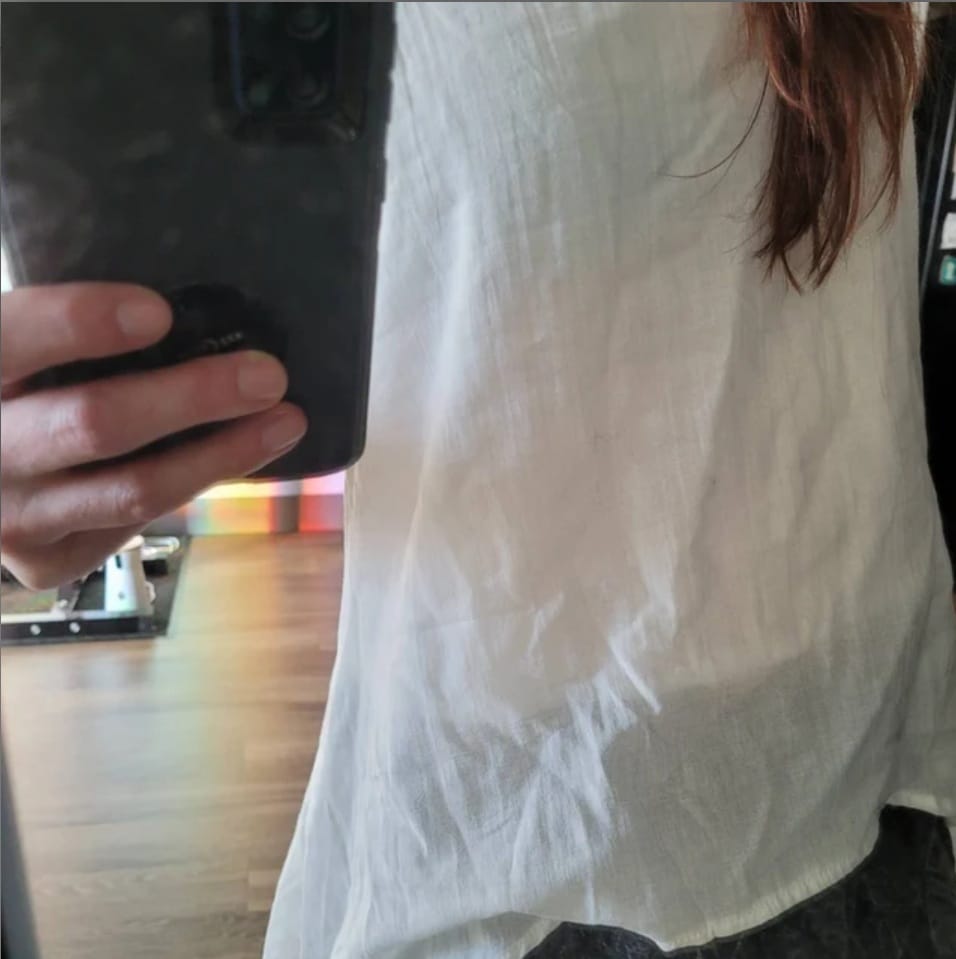 Customer photo review of Cotton Top Calypso Off White