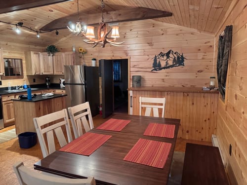 Customer photo review of Standing Mountain Biker - Metal Wall Art