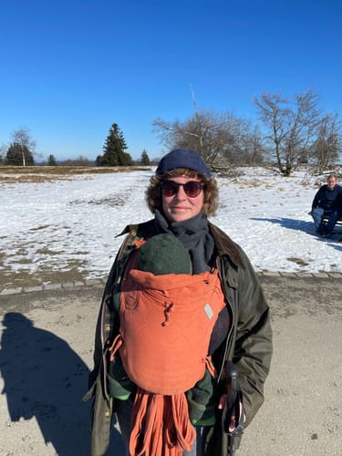 Customer photo review of CORDUROY FISHERMAN BEANIE.